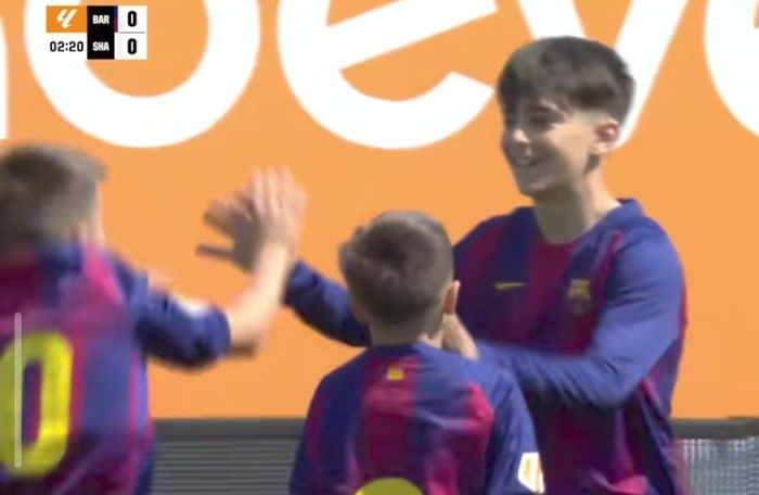 巴萨U12横扫海港U12，中国青训差距显形