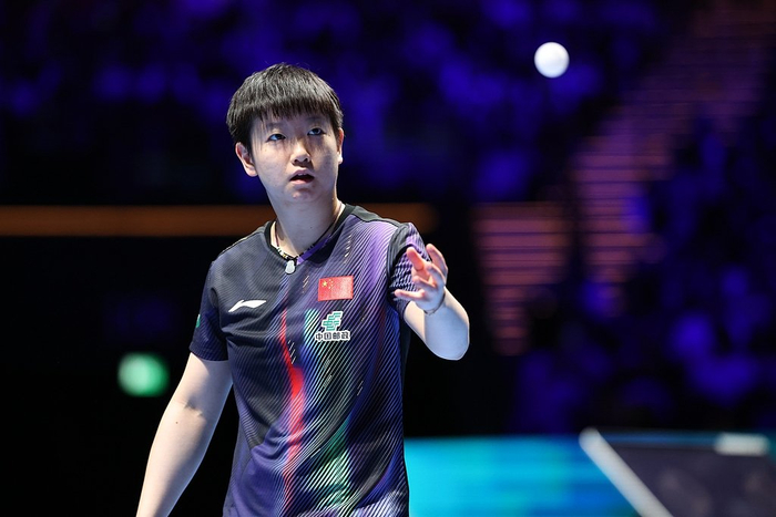 中国女乒六将晋级澳门世界杯16强 王楚钦两连胜