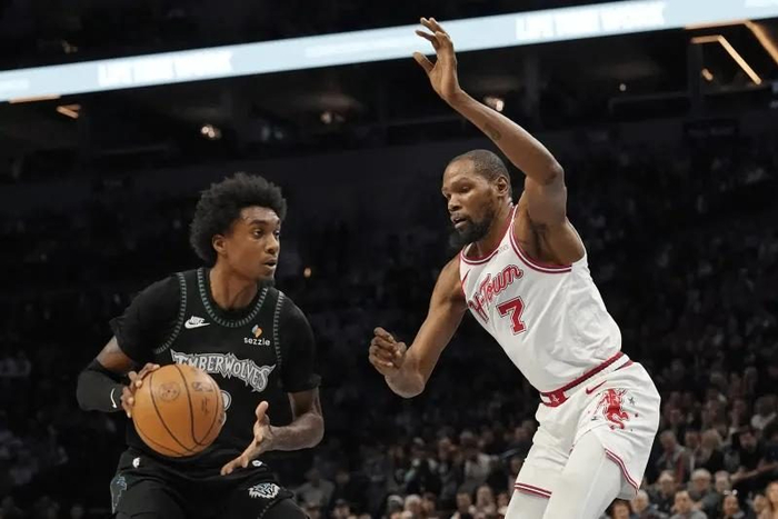 火箭客场加时惜败森林狼 遭两连败冲击季后赛排